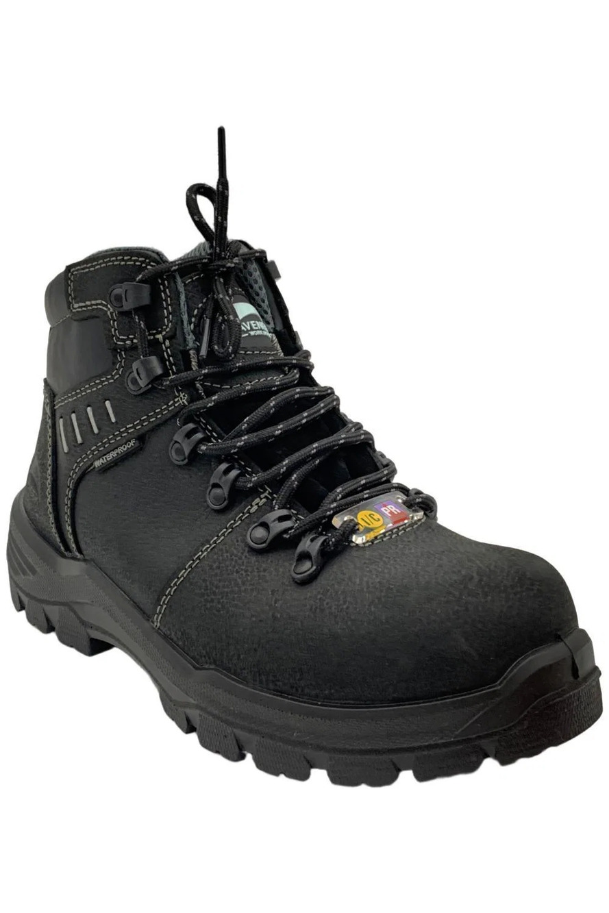 Avenger Women's Foundation Comp Toe Work Boots Black - Medium